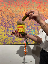 SOFT X the pickle company Kurze Schlüsselkette Orange