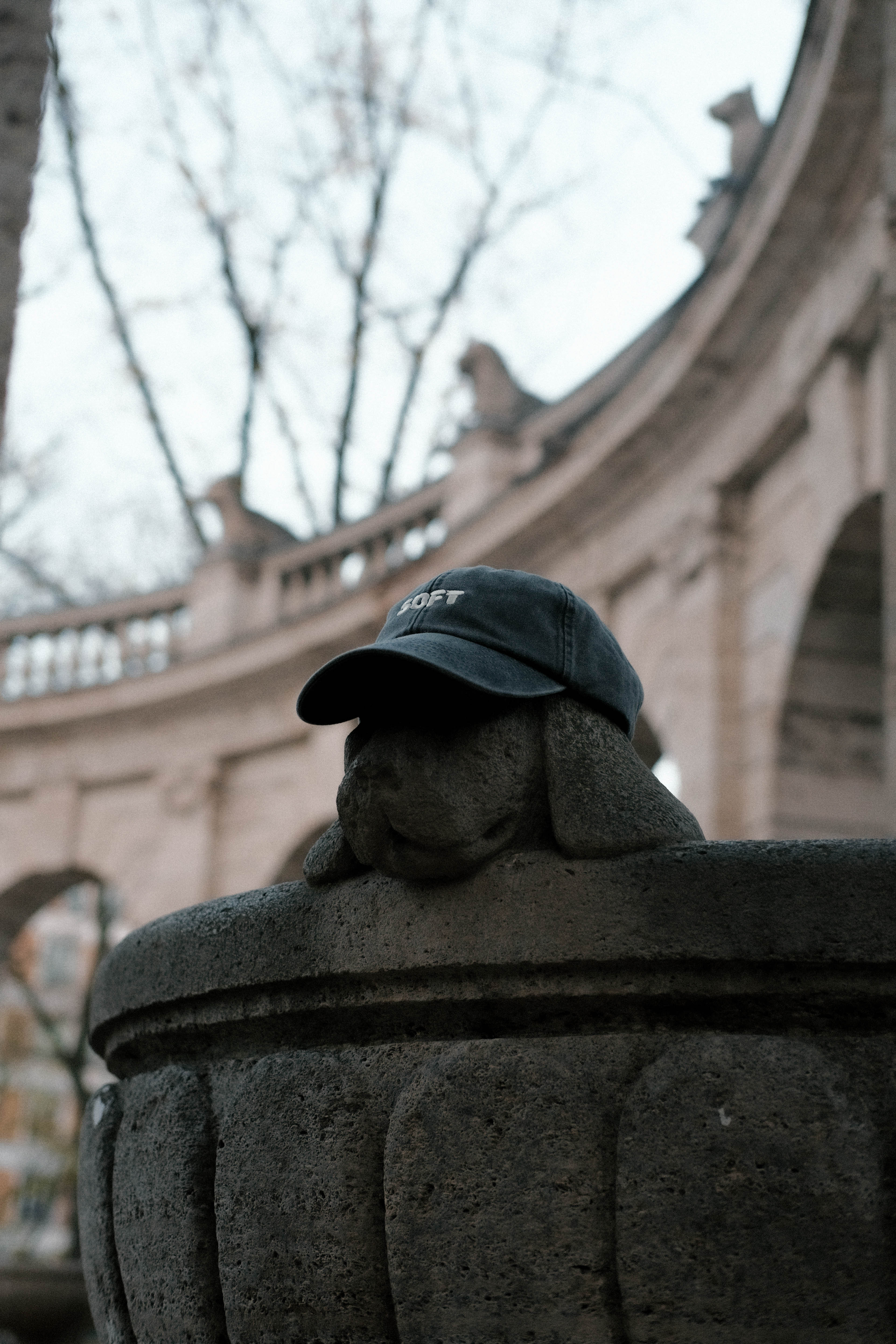 Soft Cap Dunkelgrau