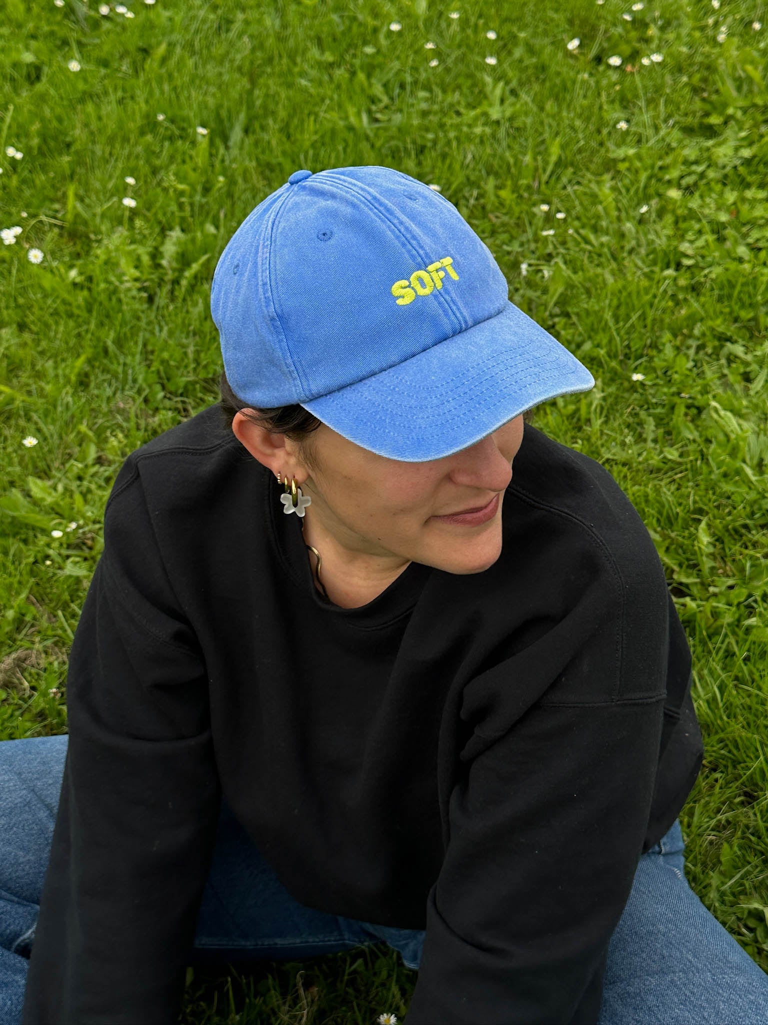 Soft Cap Kornblumenblau