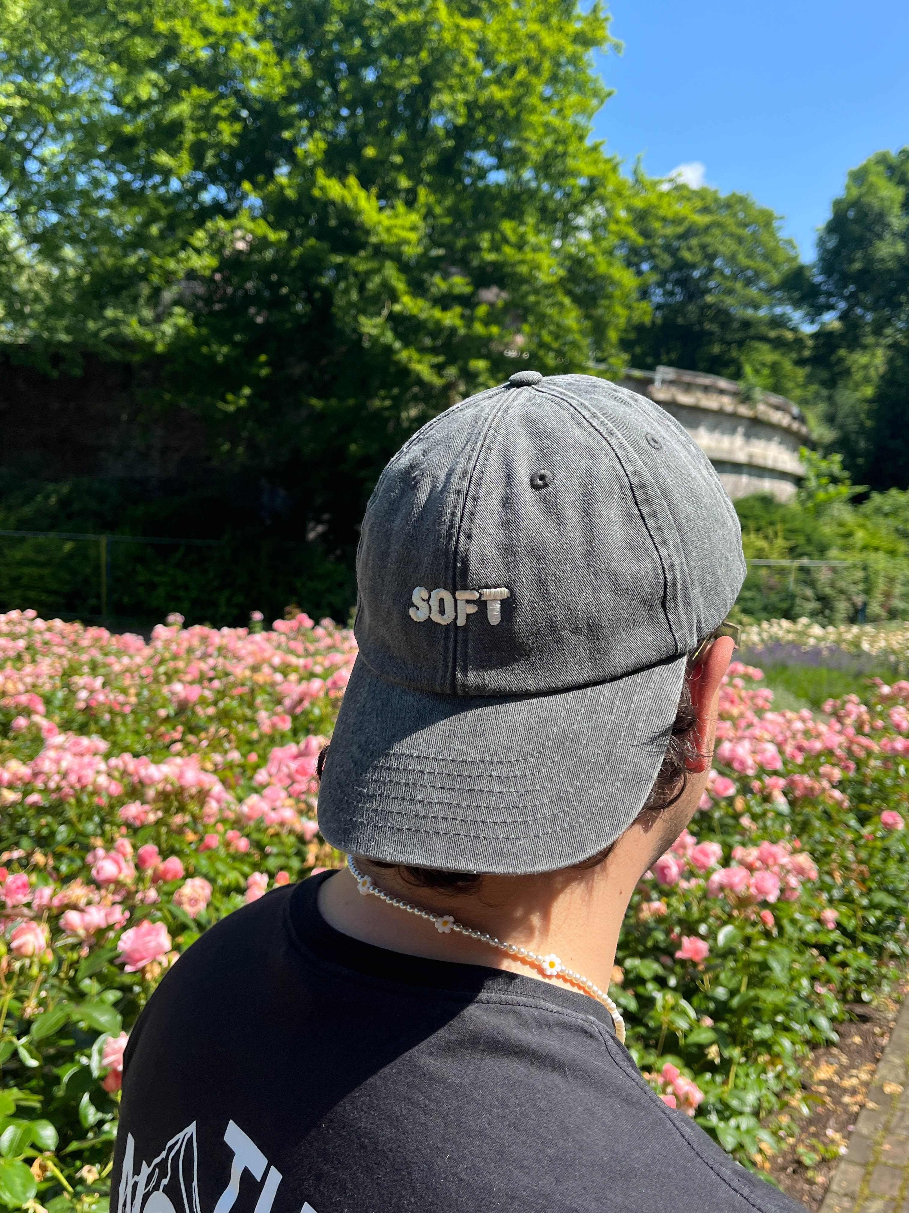 Soft Cap Dunkelgrau