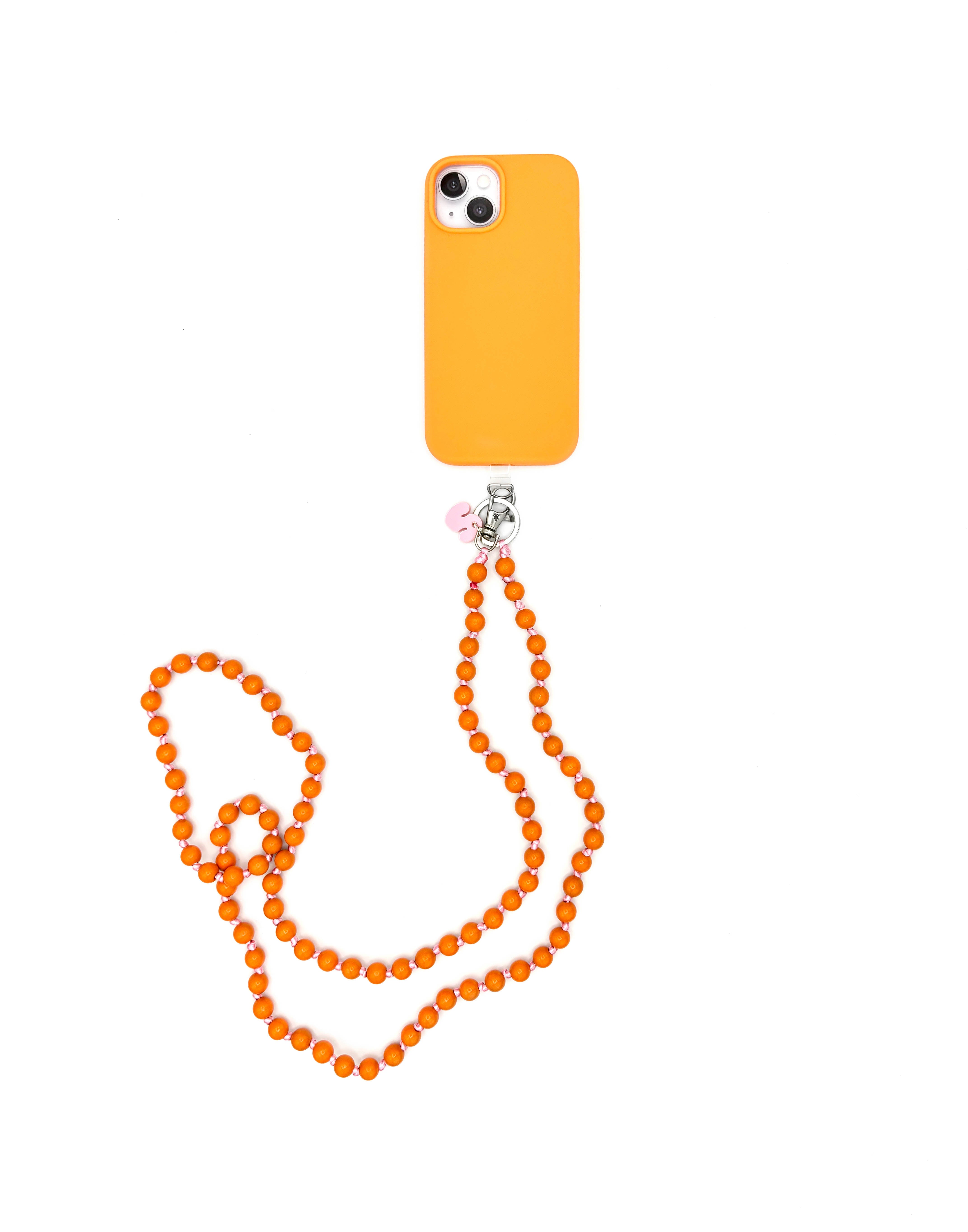 Crossbodykette Orange/Rosa