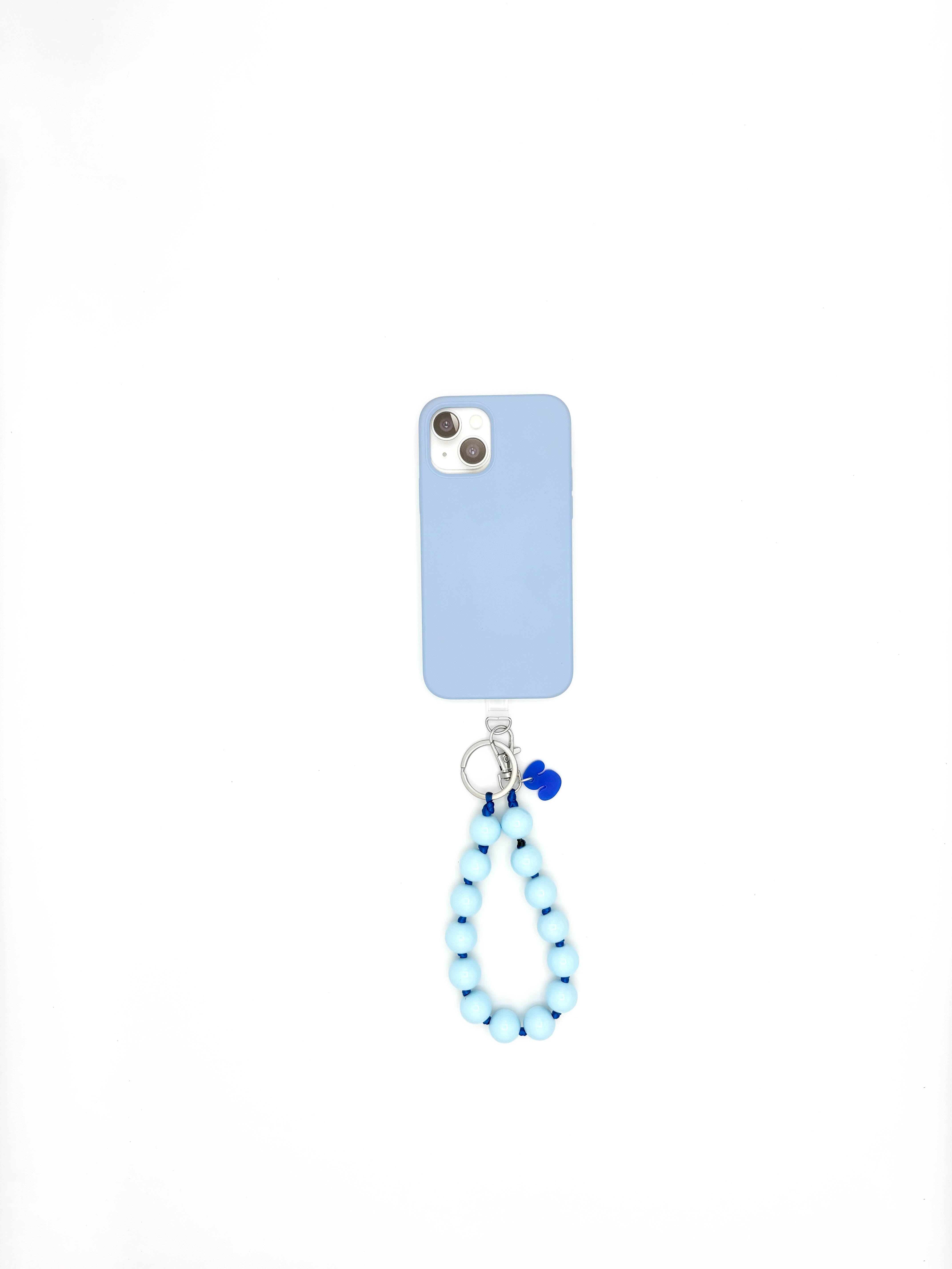 Kurze Schlüsselkette Hellblau/Balu