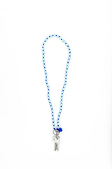 Schlüsselkette Hellblau/Blau